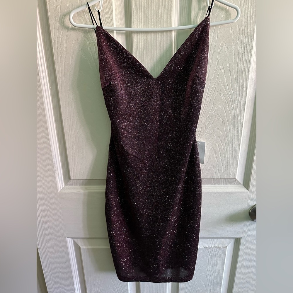 Burgundy BodyCon Dress